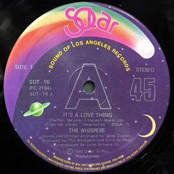 The Whispers It's A Love Thing USED VINYL 12INCH 45 RPM