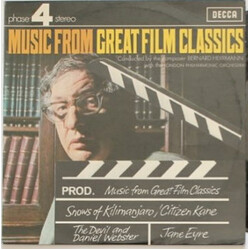 Bernard Herrmann / The London Philharmonic Orchestra Music From Great Film Classics Vinyl LP USED