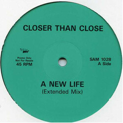 Closer Than Close A New Life VINYL 12" USED