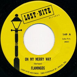 The Flamingos On My Merry Way / Dream Of A Lifetime USED VINYL 7INCH 45 RPM REISSUE