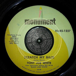 Tony Joe White Scratch My Back / Old Man Willis USED VINYL 7INCH 45 RPM SINGLE
