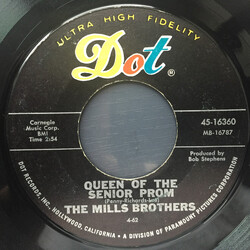 The Mills Brothers Queen Of The Senior Prom / I Found The Only Girl For Me USED VINYL 7INCH 45 RPM SINGLE