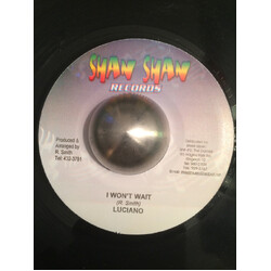 Luciano (2) I Won't Wait USED VINYL 7INCH 45 RPM