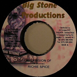 Richie Spice / Raquel Sellars All I Vision Of / Quite Like Me USED VINYL 7INCH 45 RPM