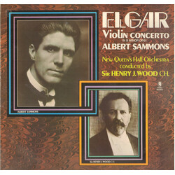 Sir Edward Elgar / Albert Sammons / The New Queen's Hall Orchestra / Sir Henry Wood Violin Concerto In B Minor, Op. 61 Vinyl LP USED