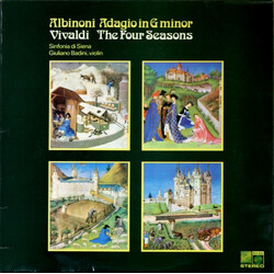 Tomaso Albinoni / Antonio Vivaldi / Sinfonia Di Siena / Giuliano Badini Adagio In G Minor / The Four Seasons Vinyl LP USED