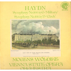 Joseph Haydn / Mogens Wöldike / Orchester Der Wiener Staatsoper Symphony No. 100 "Military" / Symphony No. 101 "Clock" Vinyl LP USED