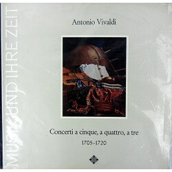 Antonio Vivaldi Concerti A Cinque, A Quattro, A Tre Vinyl LP USED