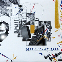 Midnight Oil 10, 9, 8, 7, 6, 5, 4, 3, 2, 1 Vinyl LP USED