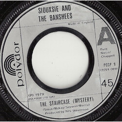Siouxsie & The Banshees The Staircase (Mystery) USED VINYL 7INCH 45 RPM SINGLE