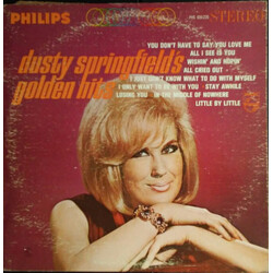 Dusty Springfield Dusty Springfield's Golden Hits Vinyl LP USED