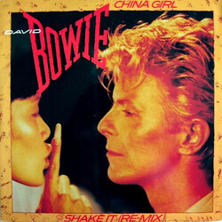 David Bowie China Girl / Shake It (Re-Mix) VINYL 12" USED