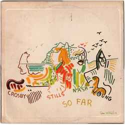 Crosby, Stills, Nash & Young So Far Vinyl LP USED