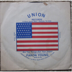 Faron Young Are You Hungry - Eat Your Import USED VINYL 7INCH 45 RPM