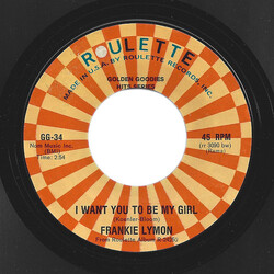 Frankie Lymon I Want You To Be My Girl / Out In The Cold Again USED VINYL 7INCH 45 RPM