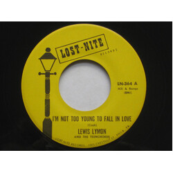Lewis Lymon & The Teenchords I'm Not Too Young To Fall In Love USED VINYL 7INCH 45 RPM SINGLE REISSUE