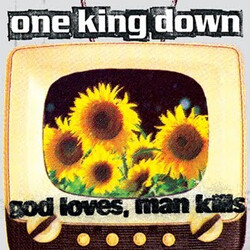 One King Down God Loves, Man Kills Vinyl LP USED