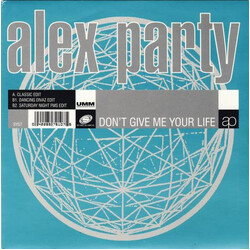 Alex Party Don't Give Me Your Life USED VINYL 7INCH SINGLE 45 RPM 33 S RPM