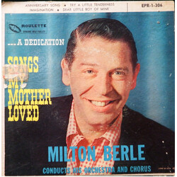 Milton Berle Songs My Mother Loved USED VINYL 7INCH 45 RPM EP