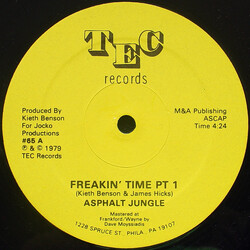 Asphalt Jungle (2) Freakin' Time VINYL 12" USED