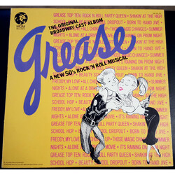 Various Grease - The Original Broadway Cast Album Vinyl LP USED