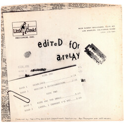 George Carlin Edited For Airplay USED VINYL 7INCH 45 RPM EP PROMO STEREO