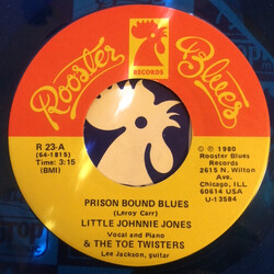 Little Johnny Jones / The Toe Twisters Prison Bound Blues / Don't You Lie To Me USED VINYL 7INCH 45 RPM