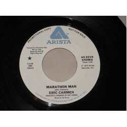 Eric Carmen Marathon Man USED VINYL 7INCH 45 RPM PROMO STYRENE STEREO MONO