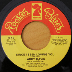 Larry Davis (4) Since I Been Loving You USED VINYL 7INCH 45 RPM