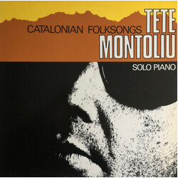 Tete Montoliu Catalonian Folksongs Vinyl LP USED