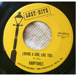 The Harptones Loving A Girl Like You / High Flyin Baby USED VINYL 7INCH SINGLE