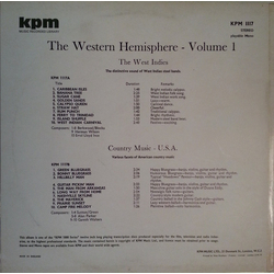Various The Western Hemisphere - Volume 1 Vinyl LP USED