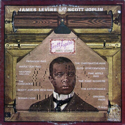 James Levine (2) James Levine Plays Scott Joplin Vinyl LP USED