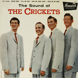 The Crickets (2) The Sound Of The Crickets USED VINYL 7INCH 45 RPM EP