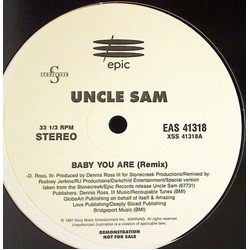 Uncle Sam (4) Baby You Are Vinyl 12" USED