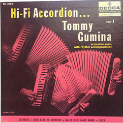 Tommy Gumina Hi-Fi Accordion . . . Part I Vinyl 7" USED