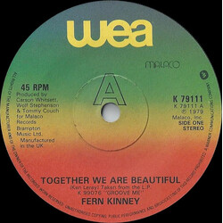 Fern Kinney Together We Are Beautiful USED VINYL 7INCH 45 RPM SINGLE