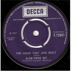 The Alan Price Set The House That Jack Built USED VINYL 7"