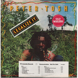 Peter Tosh Legalize It Vinyl LP USED