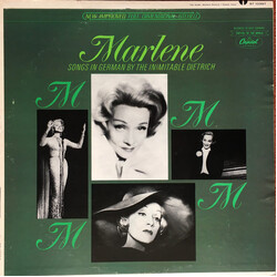 Marlene Dietrich Songs In German By The Inimitable Dietrich Vinyl LP USED