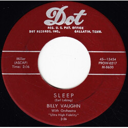 Billy Vaughn And His Orchestra Sleep / Till I Waltz Again With You USED VINYL 45 RPM 7INCH SINGLE