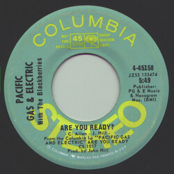 Pacific Gas & Electric / Blackberries Are You Ready? Vinyl 7" USED