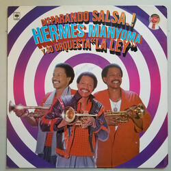 Hermes Manyoma / Orquesta La Ley Disparando Salsa Vinyl LP USED