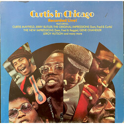 Curtis Mayfield Curtis In Chicago - Recorded Live Vinyl LP USED