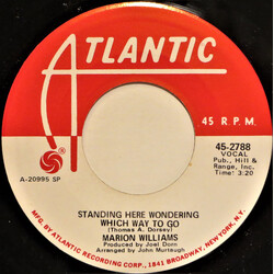 Marion Williams Standing Here Wondering Which Way To Go USED VINYL 7INCH 45 RPM PROMO