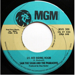 Sam The Sham & The Pharaohs Wooly Bully / Li'l Red Riding Hood USED VINYL 7INCH 45 RPM SINGLE REISSUE