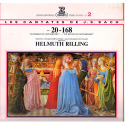 Johann Sebastian Bach / Helmuth Rilling Les Cantates De J.S. Bach Vol.2  BWV20 - BMV1680 Vinyl LP USED