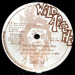 Heavy D / Frankie Paul / Super Cat (2) Big & Ready (Remixes) USED VINYL 12INCH 45 RPM
