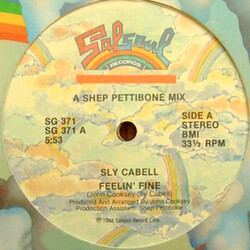 Sly Cabell Feelin' Fine USED VINYL 12INCH 33 S RPM SINGLE STEREO