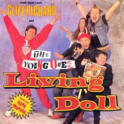Comic Relief / Cliff Richard / The Young Ones / Hank Marvin Living Doll VINYL 7" USED
